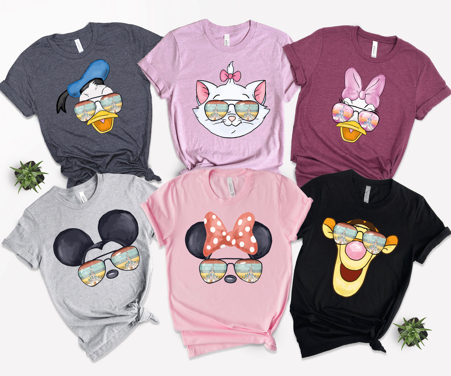 Disney Matching Shirts, Disney Characters Shirts, Family Disney Shirts-newamarketing