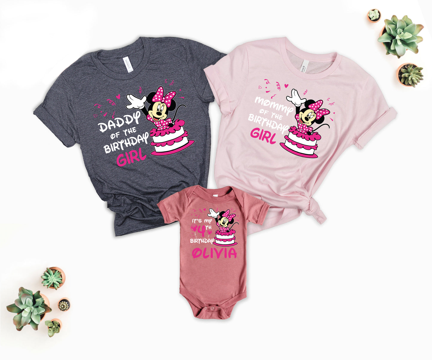 Disney Birthday Shirt, Family Disney Birthday Shirt, Minnie Birthday Shirt-newamarketing
