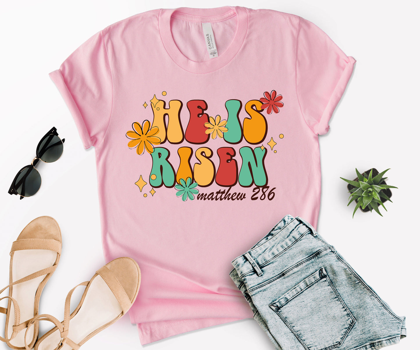 He Is Risen Easter Shirt, Easter Shirt, Jesus Shirt, Easter Gift-newamarketing