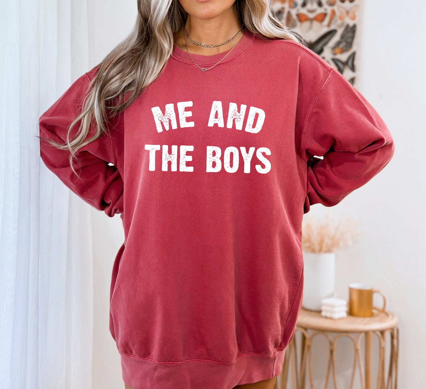 Sports Mom Sweatshirt, Mothers Day Gift, Comfort Colors Sweatshirt