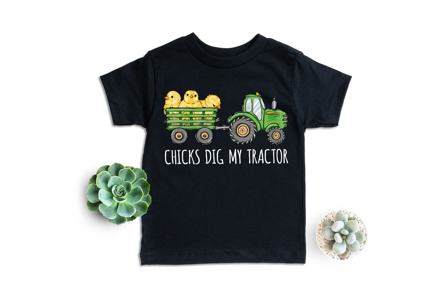 Chicks Dig Me Shirt, Chicks On Tractors, Easter Chick Shirt, Happy Easter Chicks-newamarketing