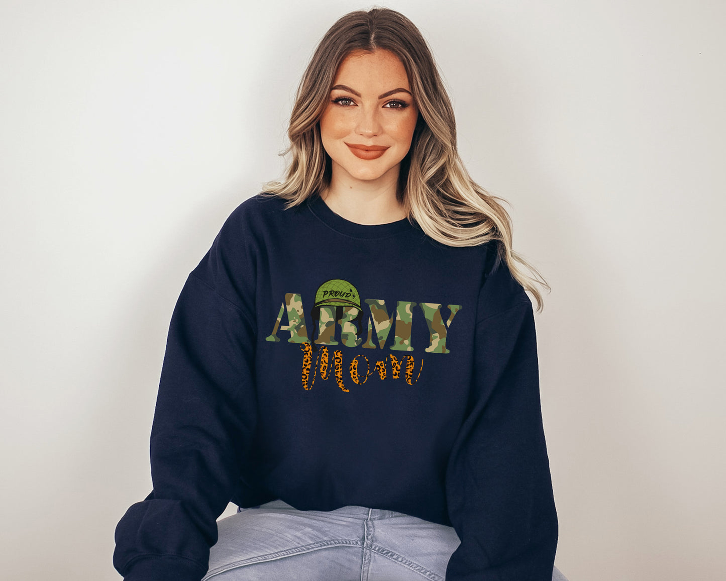 Army Mom Sweatshirt, Gifts For Army Mom, Proud Army Mom Hoodie-newamarketing