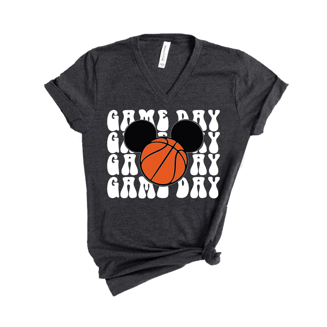 Game Day Shirt, Mickey Basketball Shirt, Disney Basketball Shirt-newamarketing