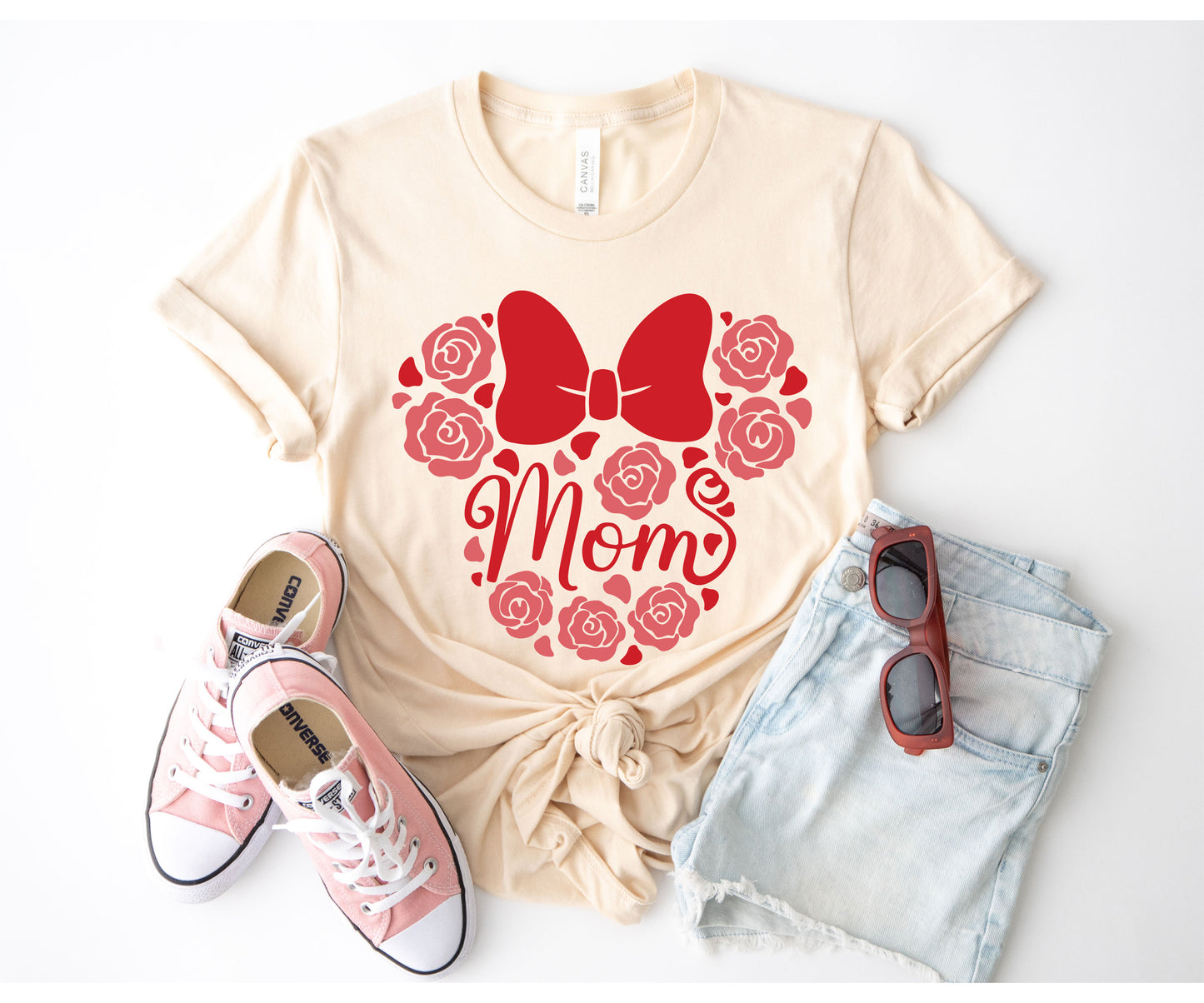 Disney Mom Shirts, Cute Mom T-shirts, Minnie Mom Shirt-newamarketing
