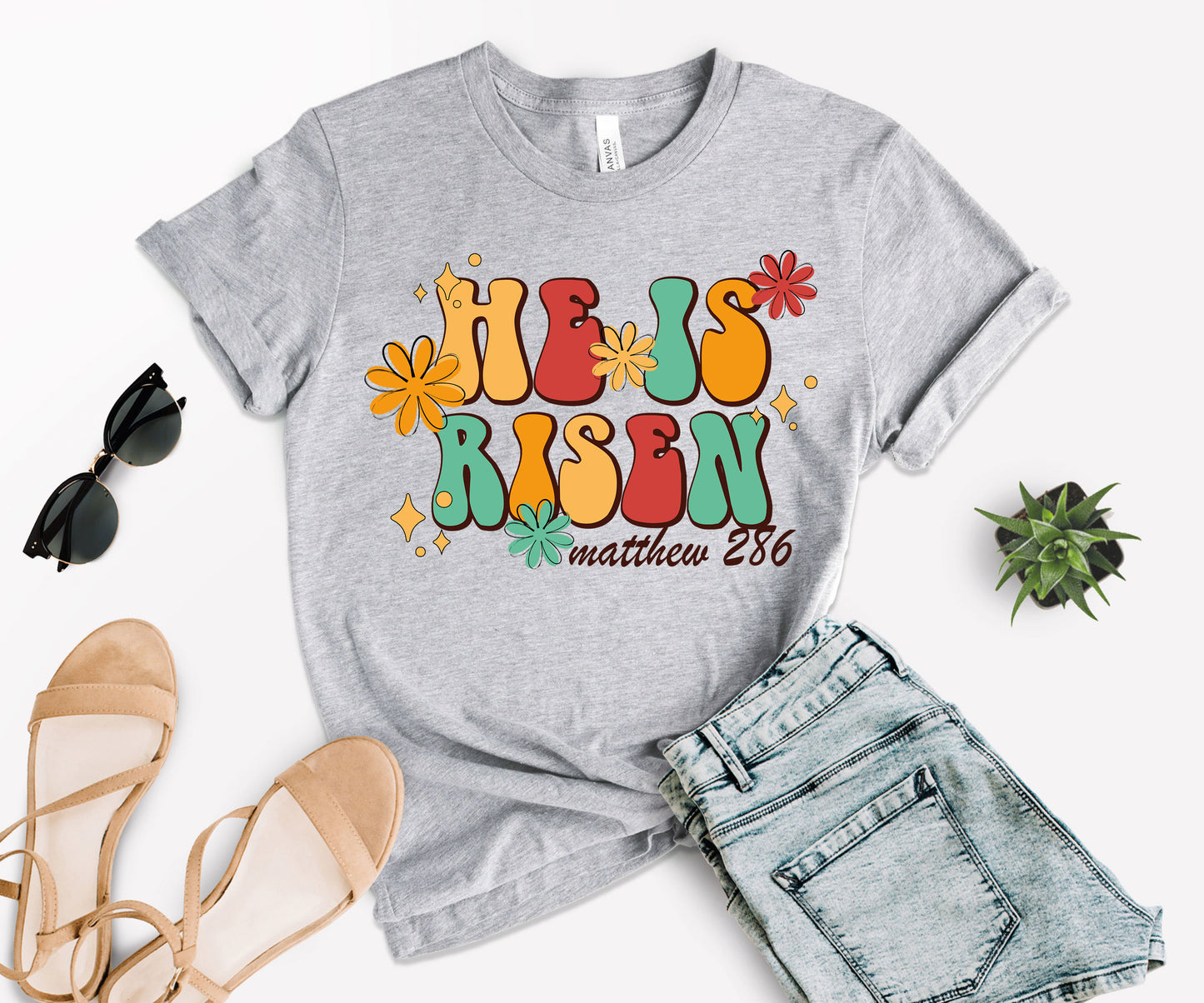 He Is Risen Easter Shirt, Easter Shirt, Jesus Shirt, Easter Gift-newamarketing