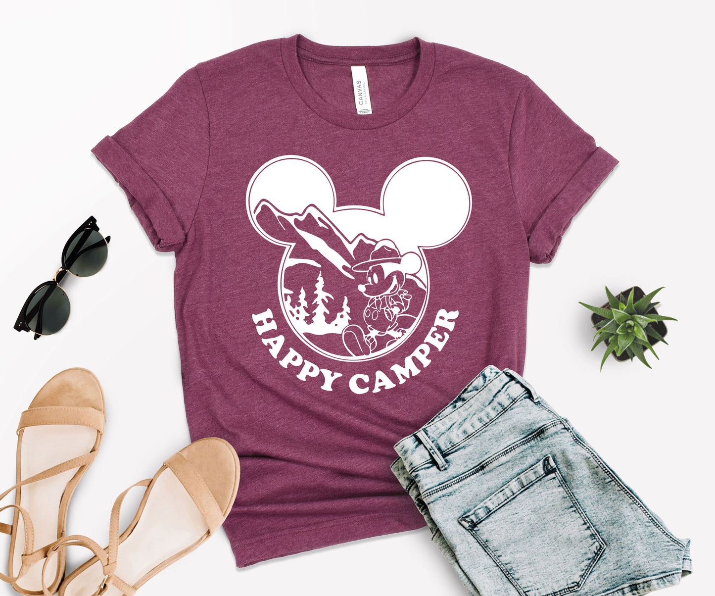 Happy Camper Shirt, Disney Camp Shirts, Camper Shirt-newamarketing