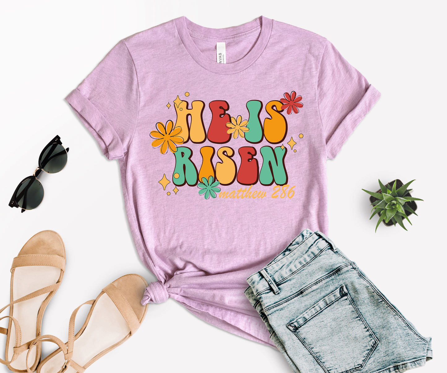 He Is Risen Easter Shirt, Easter Shirt, Jesus Shirt, Easter Gift-newamarketing