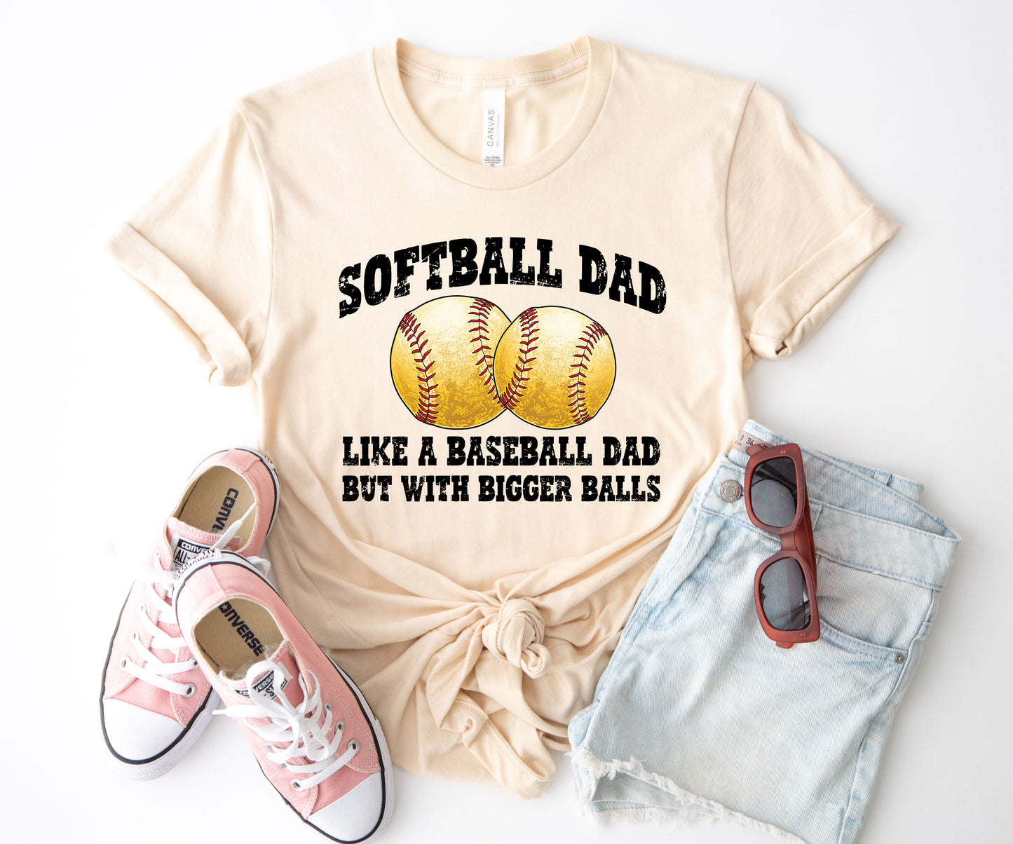 Softball Dad Shirt, Baseball Dad T-Shirt, Dad T-Shirts Funny-newamarketing