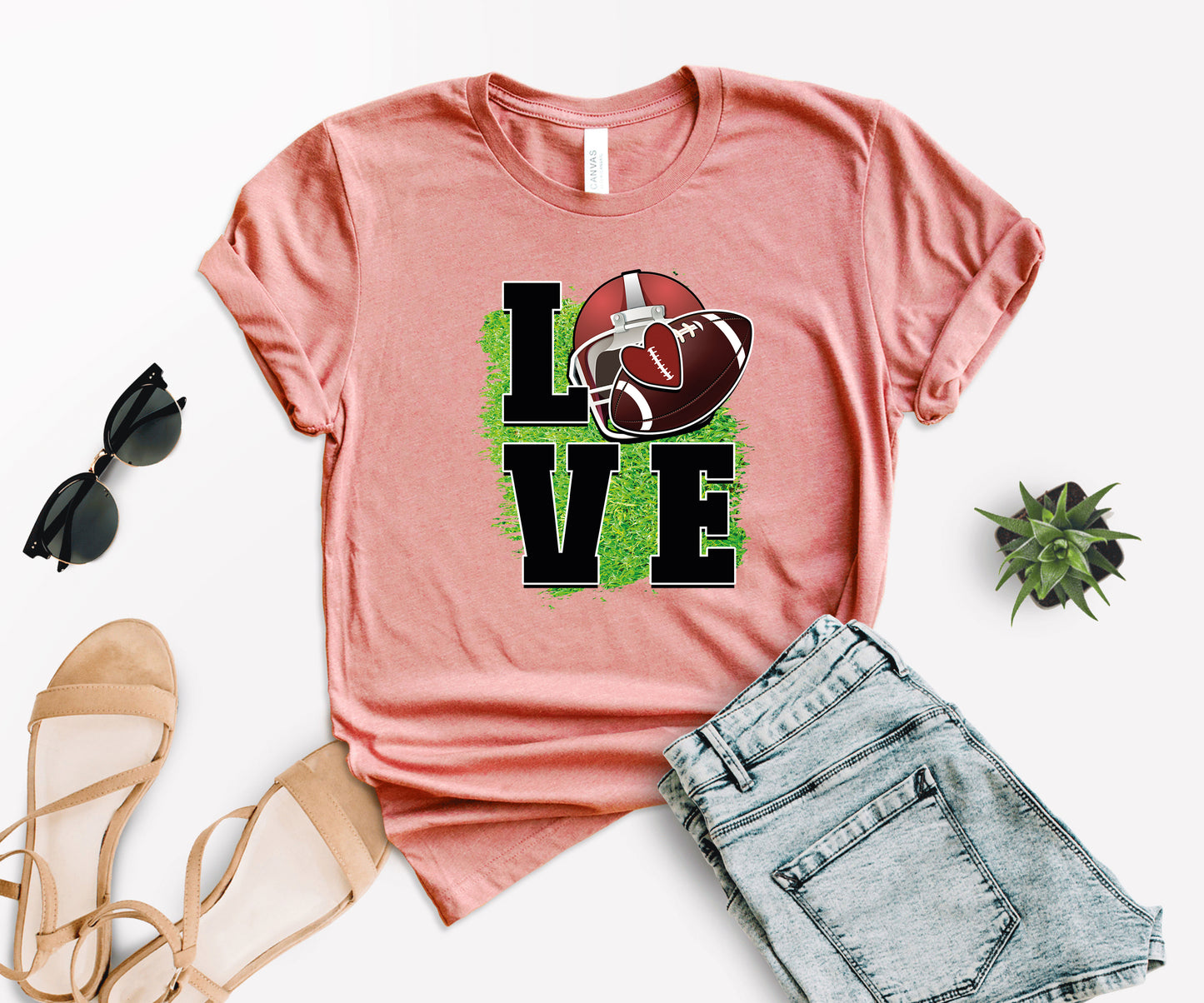 Football Love Shirt, American Football Shirt, Game Day T-Shirts-newamarketing
