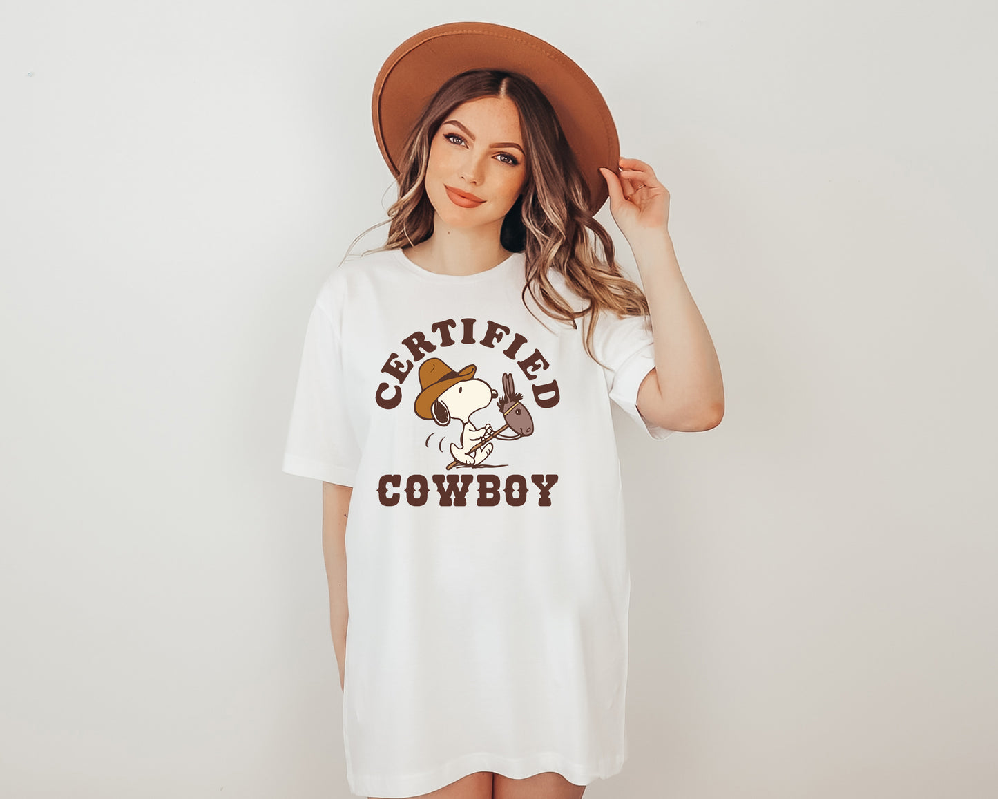 Snoopy Cowboy Shirt, T-Shirt Cowboy, Certified Shirt-newamarketing