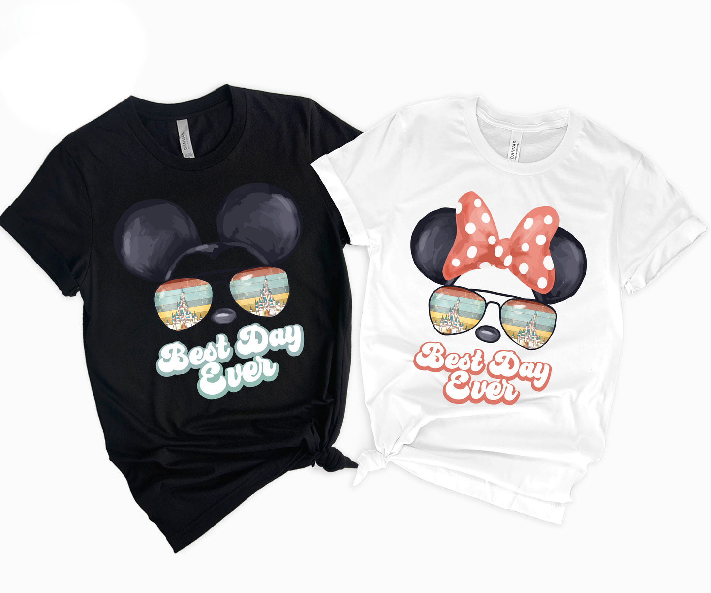 Best Day Ever Disney Family Shirts, Matching Mickey and Minnie Shirts-newamarketing