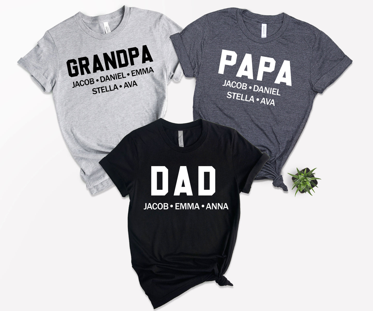 Custom Grandpa Shirt, Custom Father's Day Shirts, Custom Grandpa Dad Shirt-newamarketing