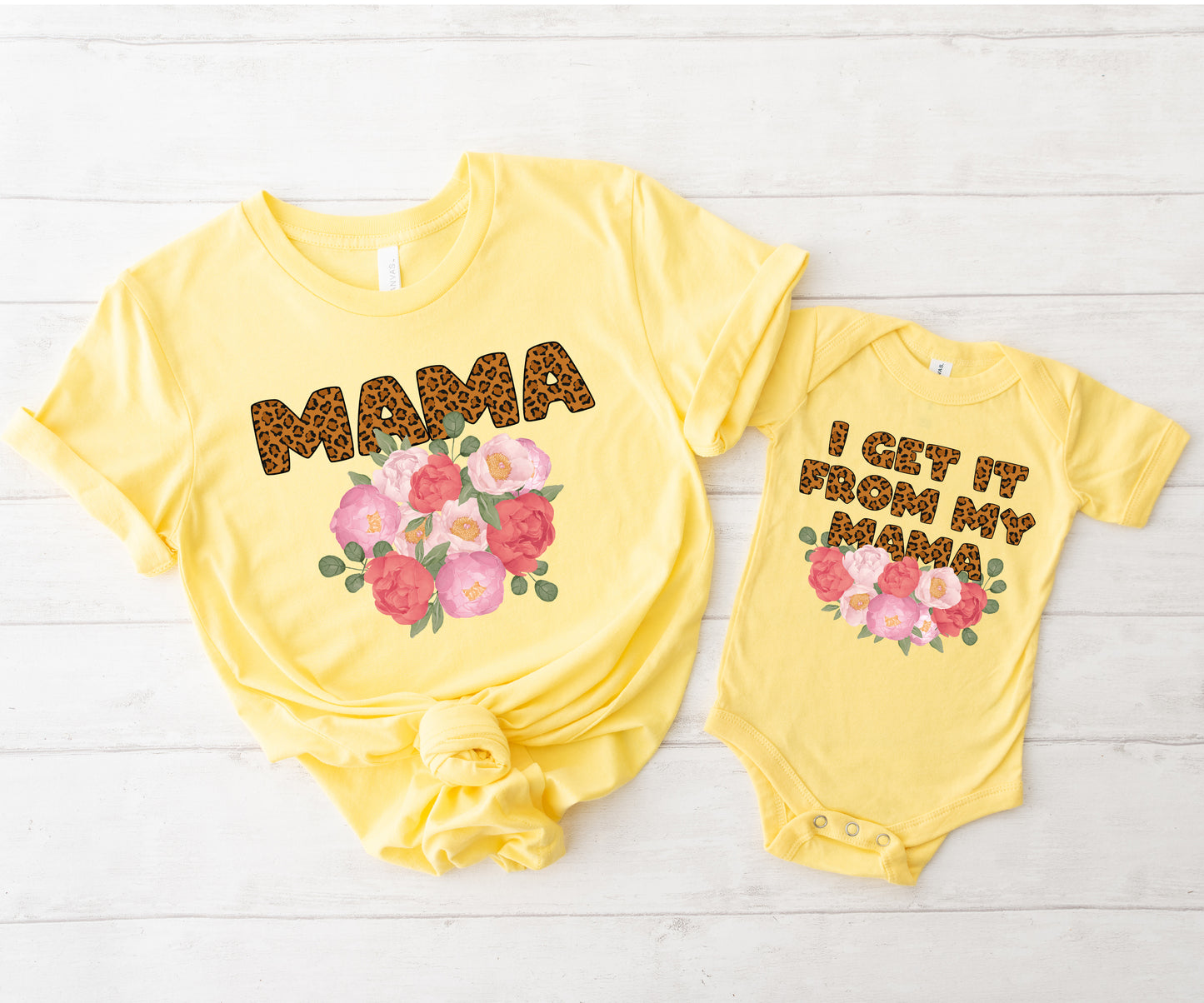 Mommy And Me Mother's Day Shirts, I Got It From My Mama Shirt, Best Gifts For A New Mom-newamarketing