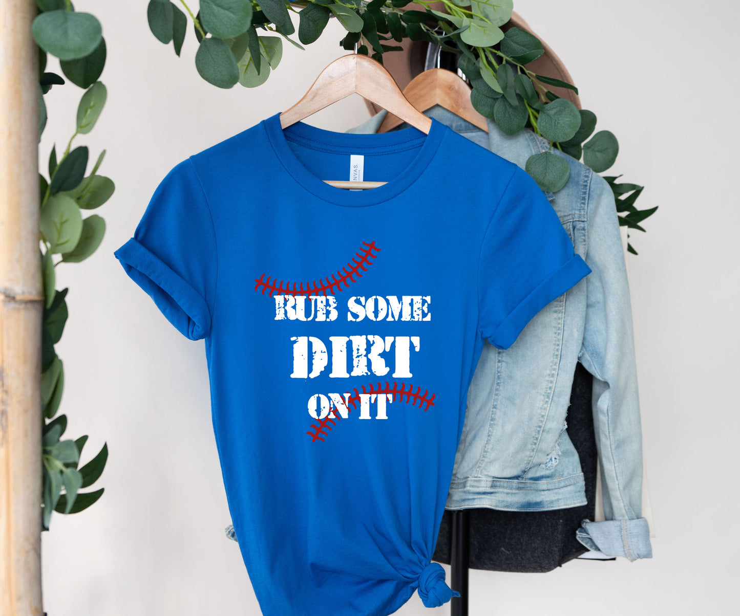 Rub Some Dirt On It Baseball Shirt, Baseball Shirt, Softball Fan Shirt-newamarketig