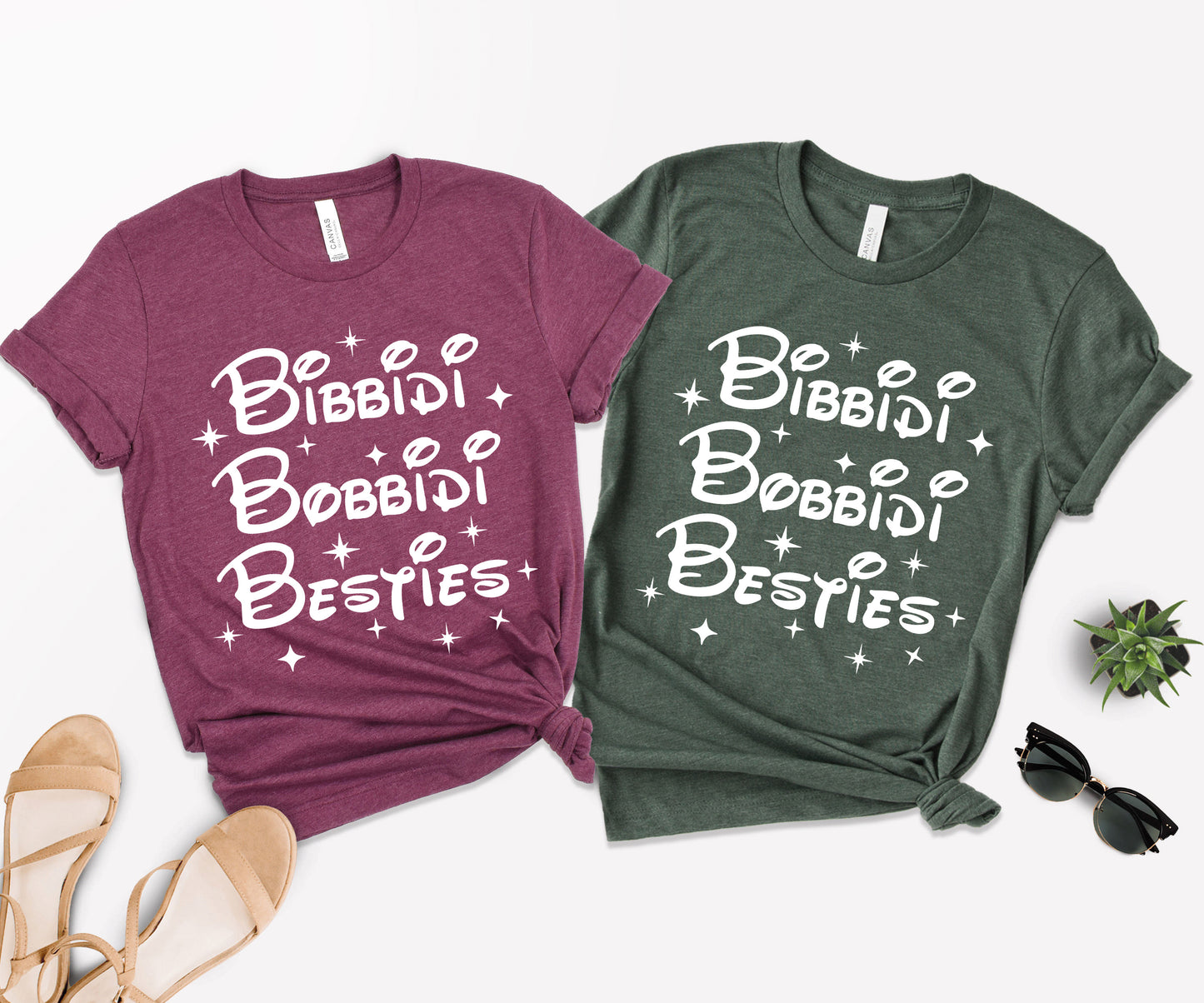 Bibbidi Bobbidi Boo Shirt, Disney Best Friends Shirts, Bibbidi Bobbidi Besties-newamarketing