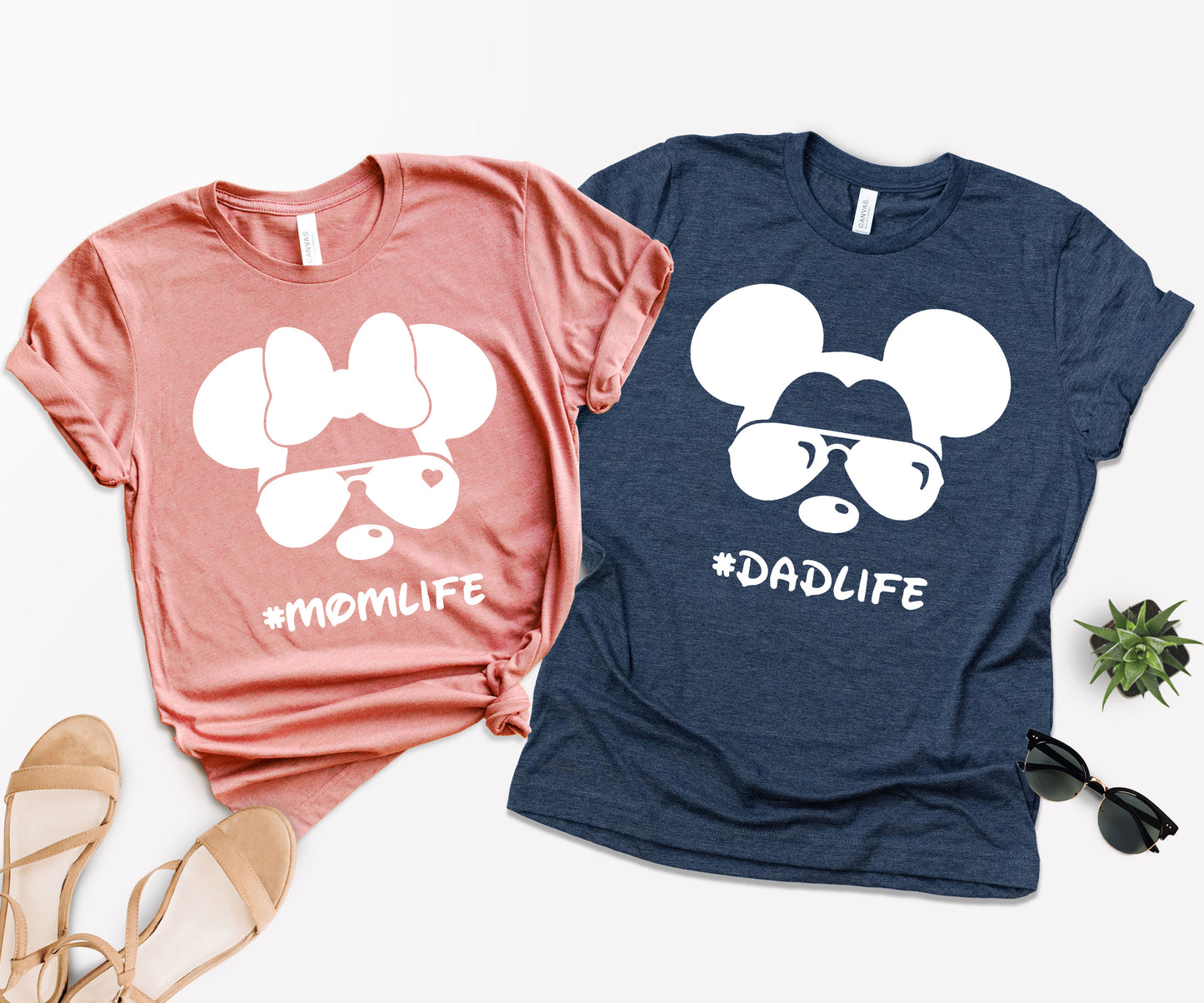Mom and Dad Disney Shirts, Family Disney Matching Shirts, Disneyland Shirts-newamarketing
