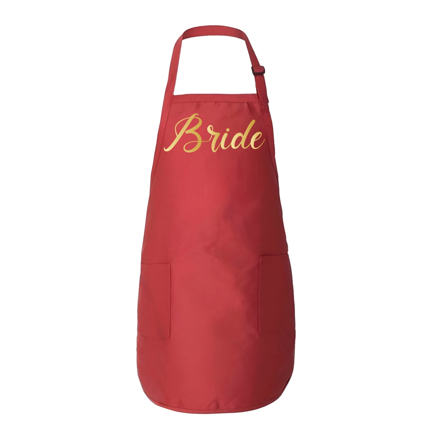 Cute Apron With Pockets, Bride To Be Apron, Wedding Shower Gift For Bride-newamarketing