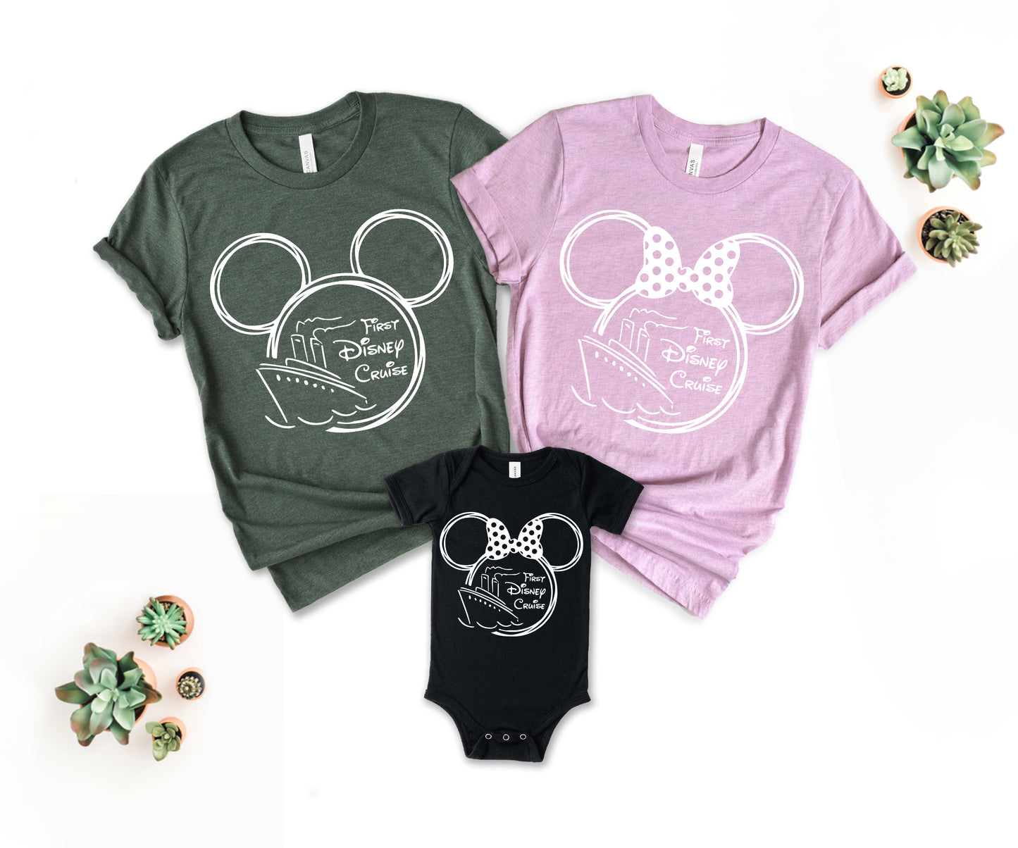 First Disney Cruise Shirt, Disney Family Vacation Shirts, Matching Cruise Shirts-newamarketing