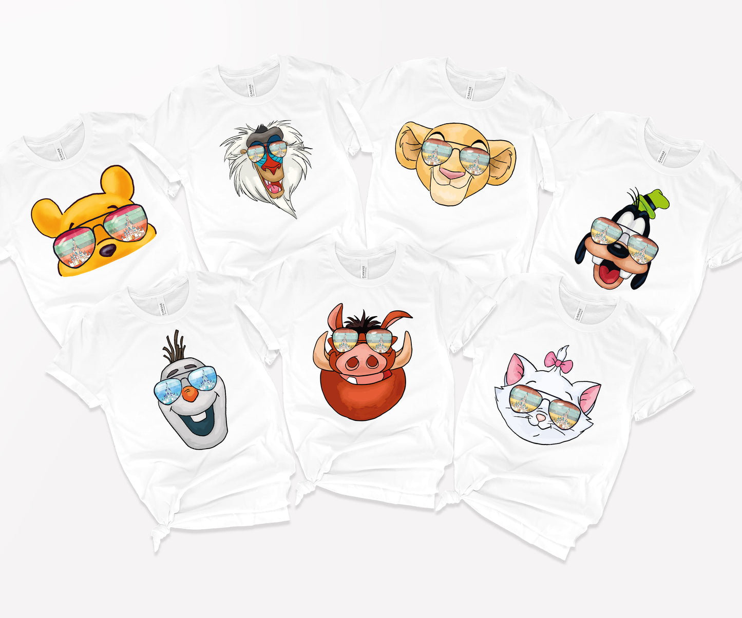 Disney Matching Shirts, Disney Characters Shirts, Family Disney Shirts-newamarketing
