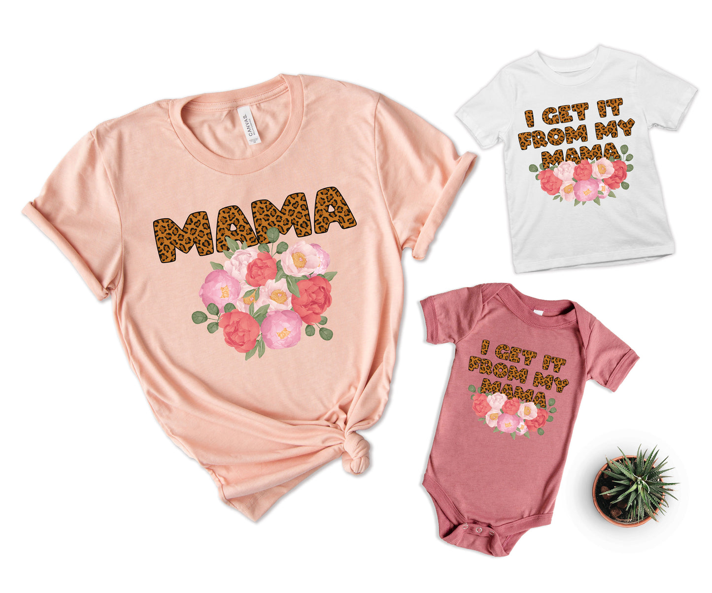 Mommy And Me Mother's Day Shirts, I Got It From My Mama Shirt, Best Gifts For A New Mom-newamarketing
