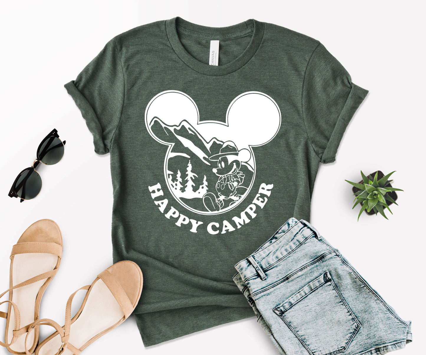 Happy Camper Shirt, Disney Camp Shirts, Camper Shirt-newamarketing