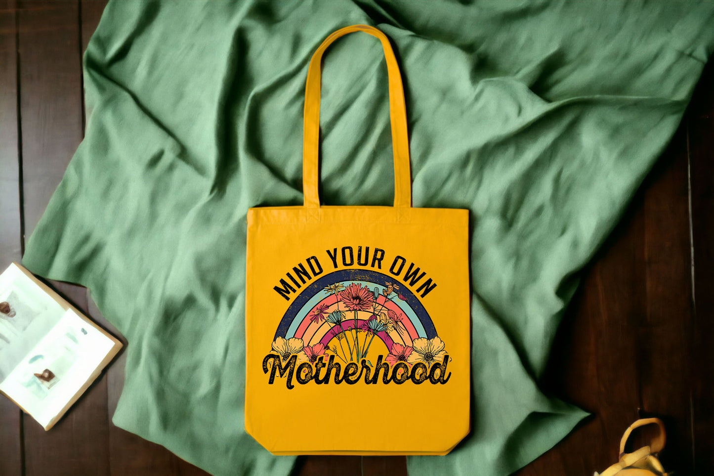 Mind Your Own Motherhood Tote Bag, Mom Life Tote Bag, Motherhood Bag-newamarketing