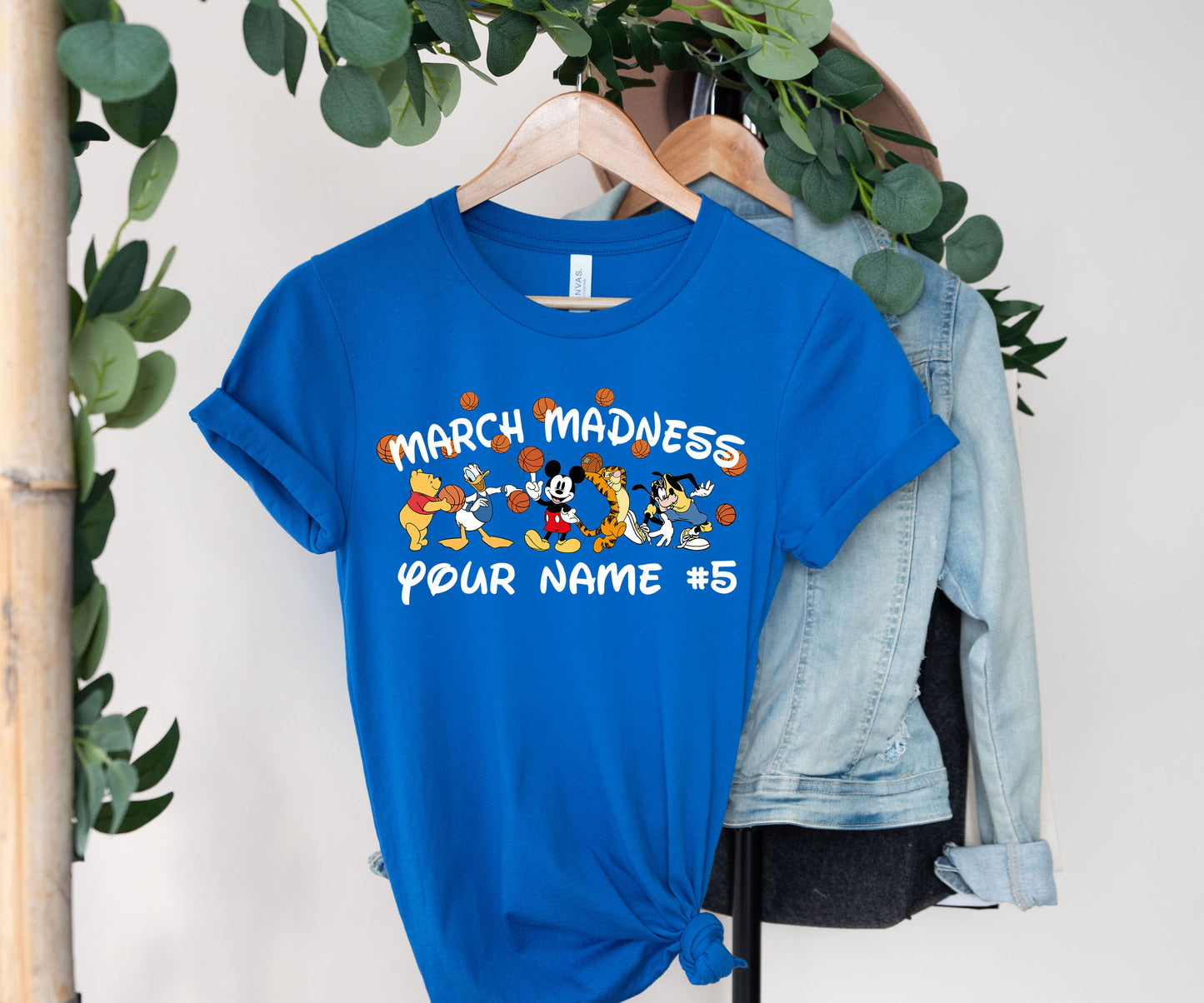 Custom March Madness T-Shirt, Mickey Mouse Basketball Shirt, Shirt Madness-newamarketing