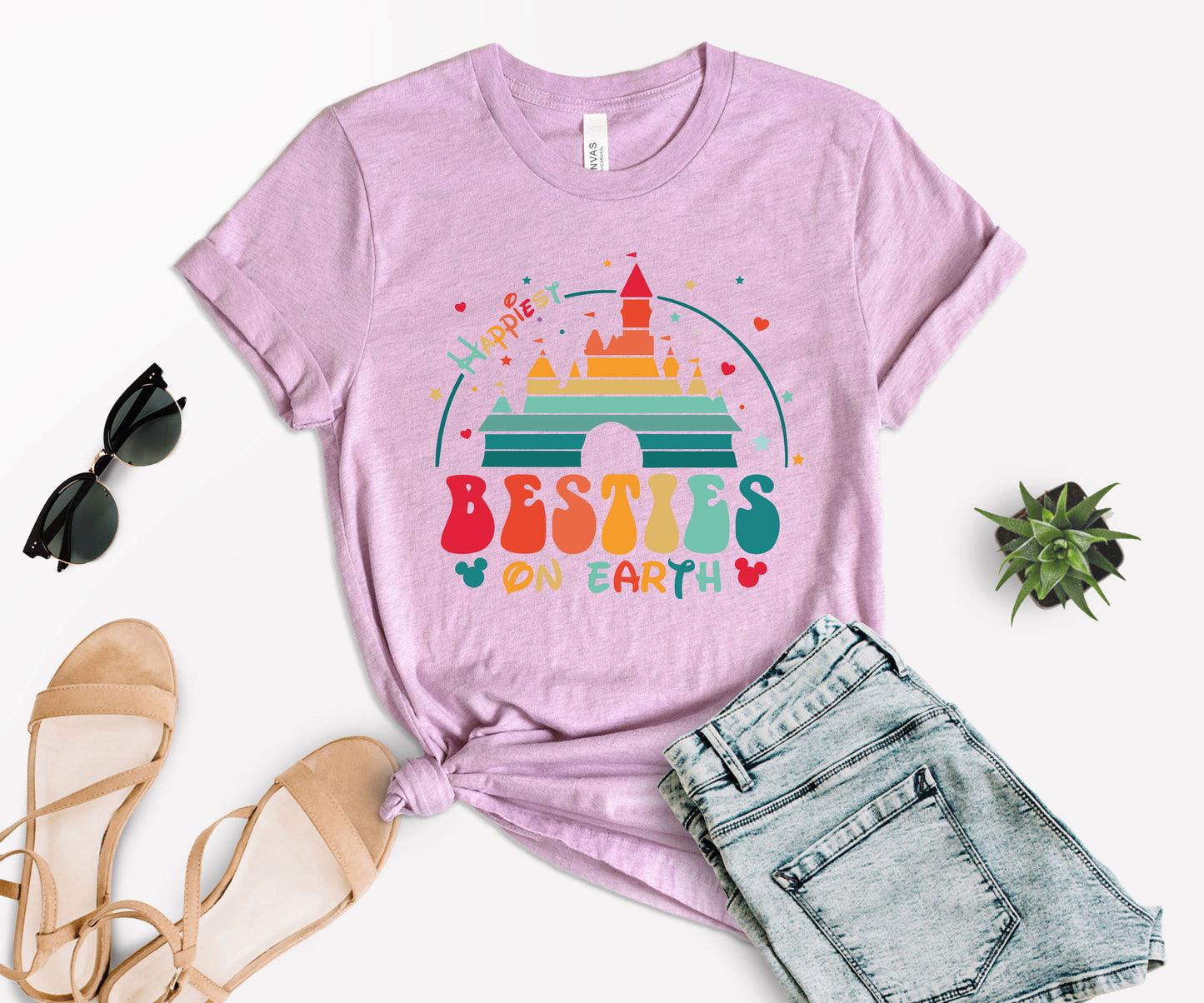 Happiest Besties on Earth Shirt, Happiest Tee on Earth, Besties Shirt-newamarketing