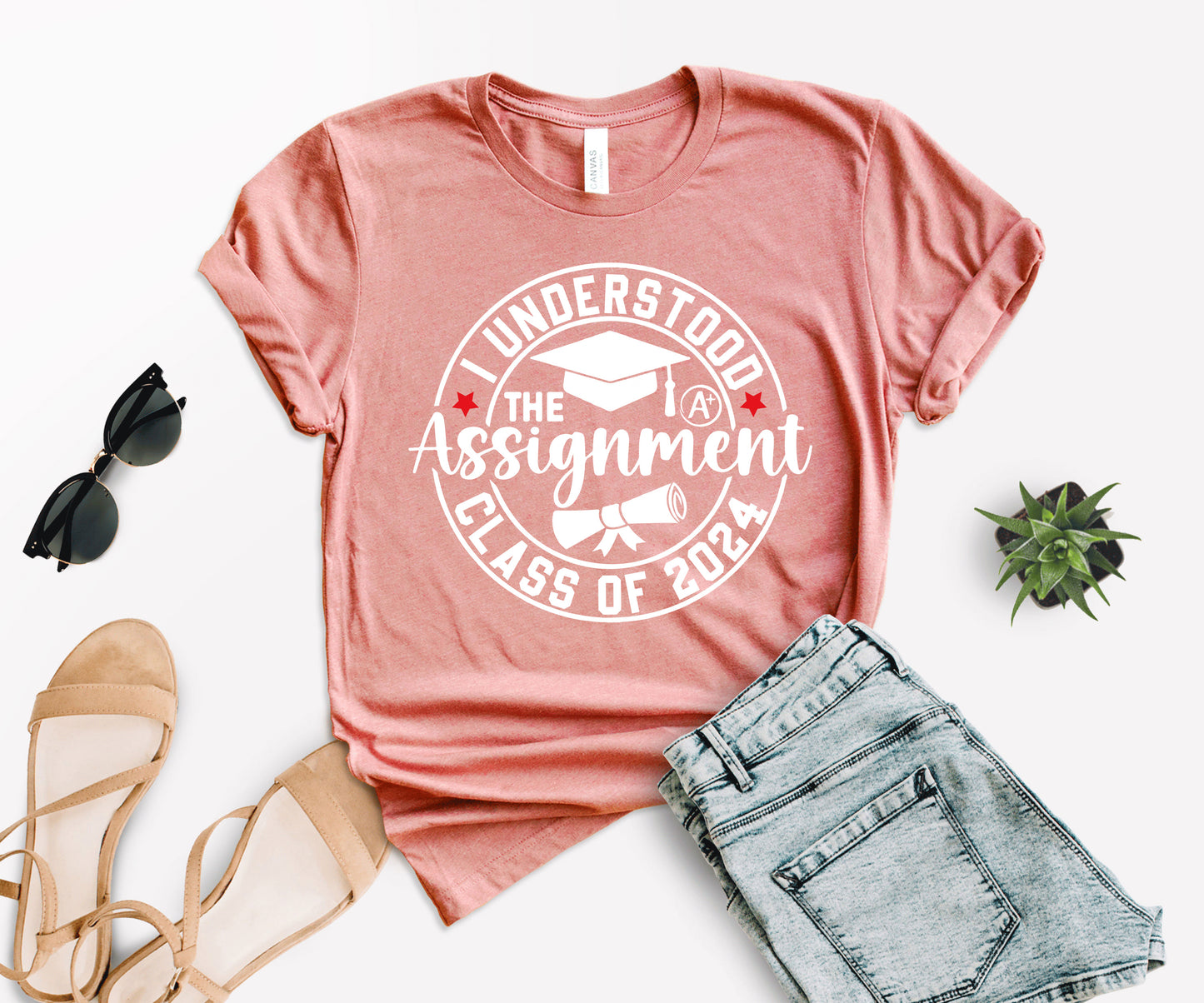 Graduation Shirt, 2024 Graduation Shirts, Class of 2024 Graduation Shirts-newamarketing