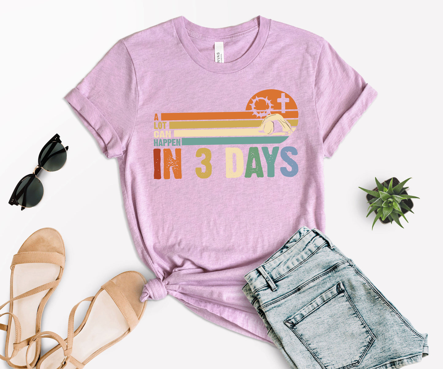 A Lot Can Happen In 3 Days Shirt, Happy Easter Shirt, In 3 Days Shirt-newamarketing