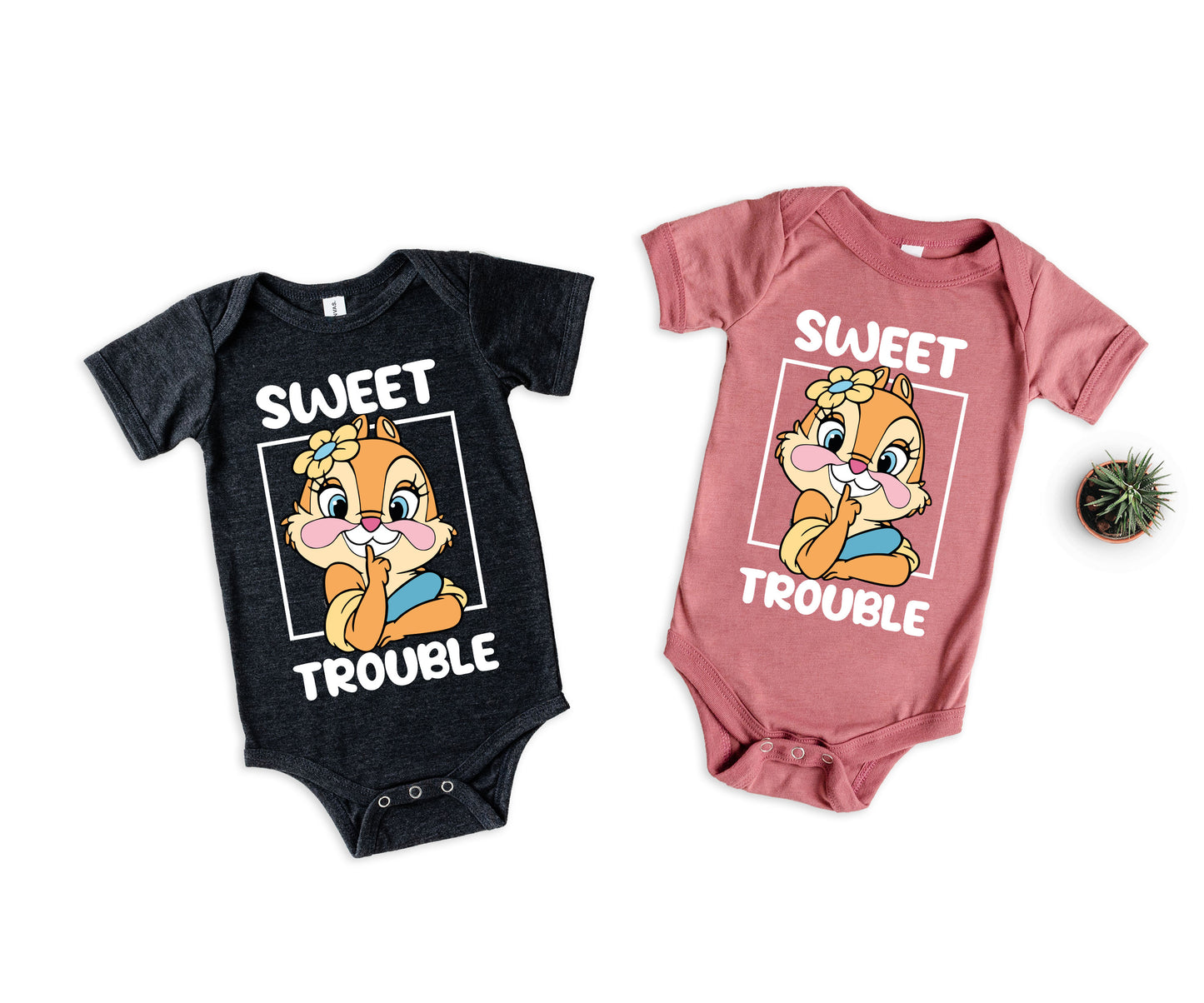 Sweet Trouble Shirts, Double Trouble Shirts, Disney Chip And Dale Shirts-newamarketing