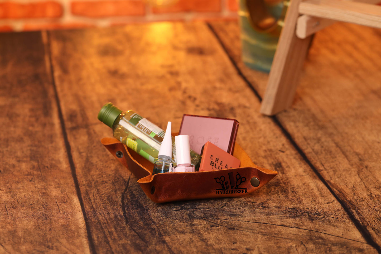 Leather Desk Tray, Leather Valet Tray, Custom Leather Tray-newamarketing