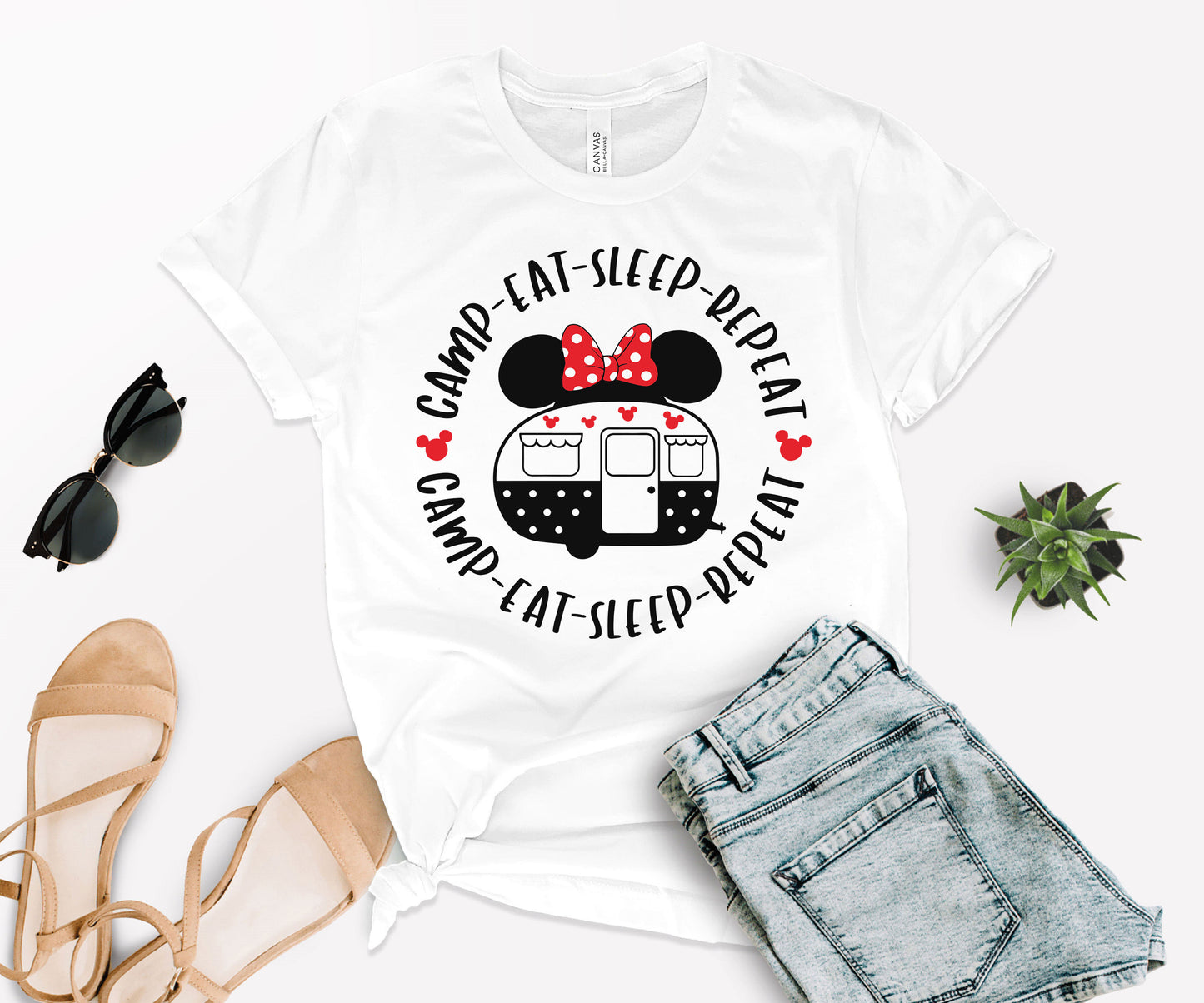 Disney Camping Shirt, Disney Vacation T-Shirts, Family Camp Shirts-newamarketing