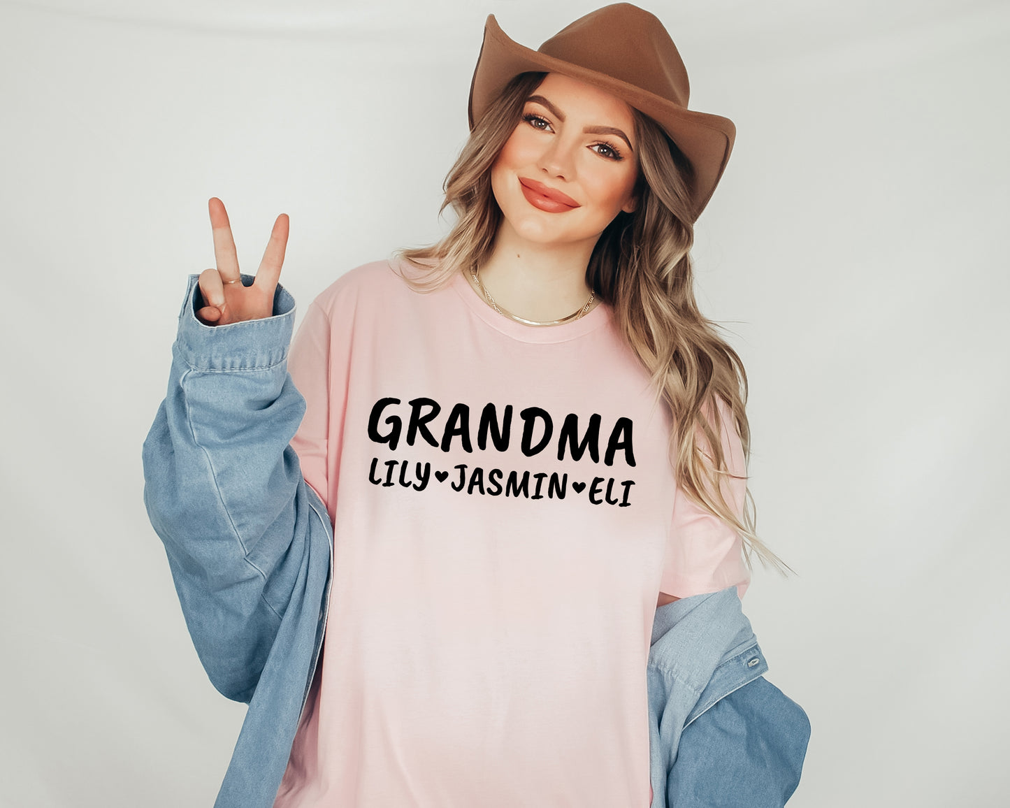 Custom Grandma Shirts, Grandma Shirts, Personalized Grandma Shirts-newamarketing