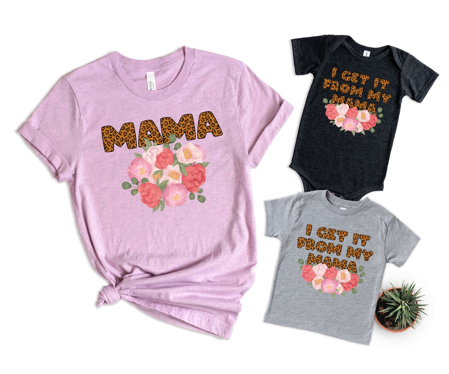 Mommy And Me Mother's Day Shirts, I Got It From My Mama Shirt, Best Gifts For A New Mom-newamarketing