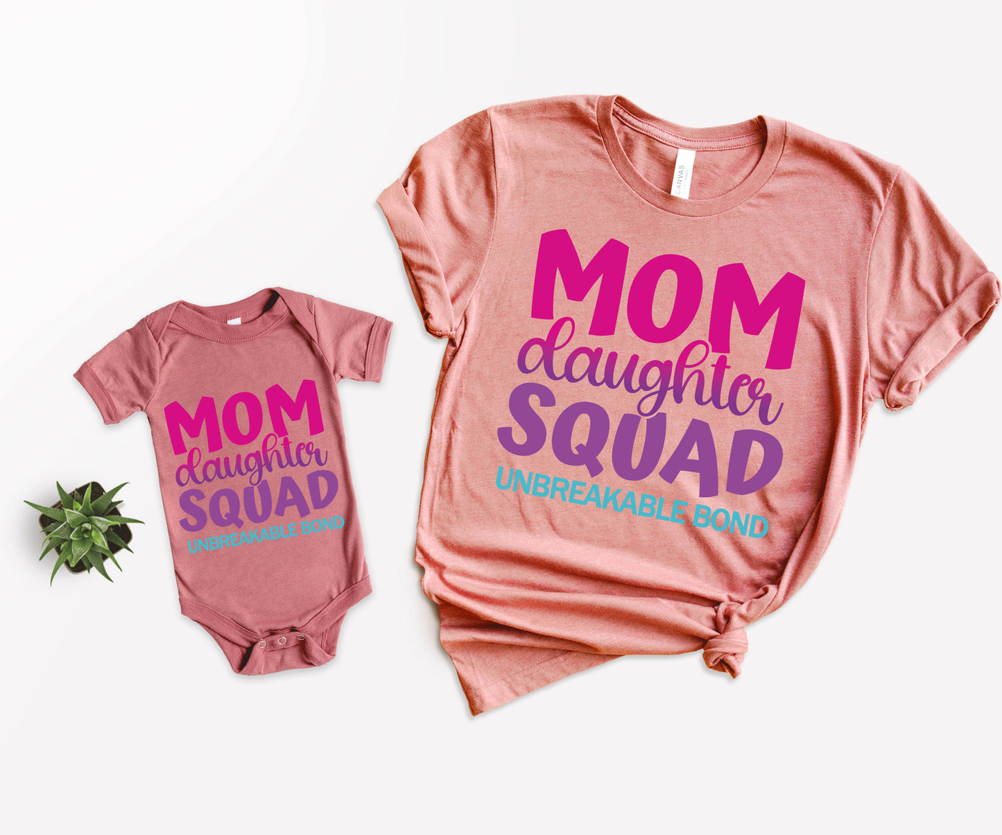 Mom Daughter Squad Shirts, A Mother and Daughter Bond Shirts, Mom Squad Shirts-newamarketing