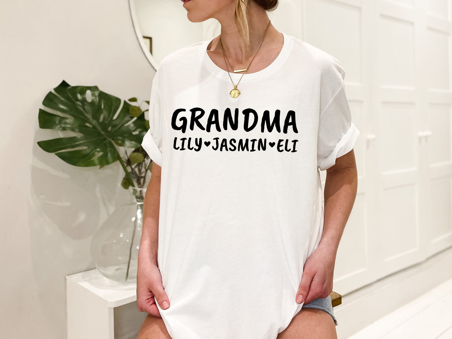 Custom Grandma Shirts, Grandma Shirts, Personalized Grandma Shirts-newamarketing