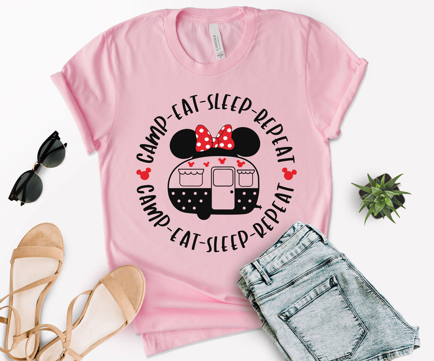 Disney Camping Shirt, Disney Vacation T-Shirts, Family Camp Shirts-newamarketing