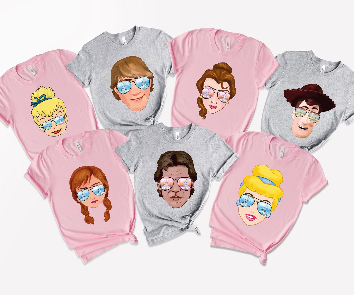 Disney Matching Shirts, Disney Characters Shirts, Family Disney Shirts-newamarketing