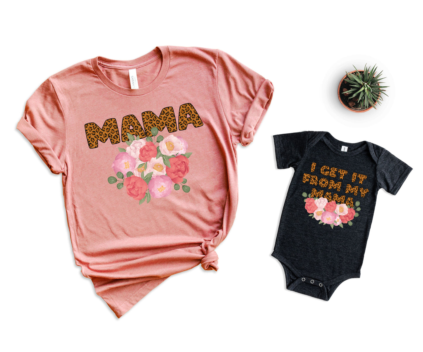 Mommy And Me Mother's Day Shirts, I Got It From My Mama Shirt, Best Gifts For A New Mom-newamarketing