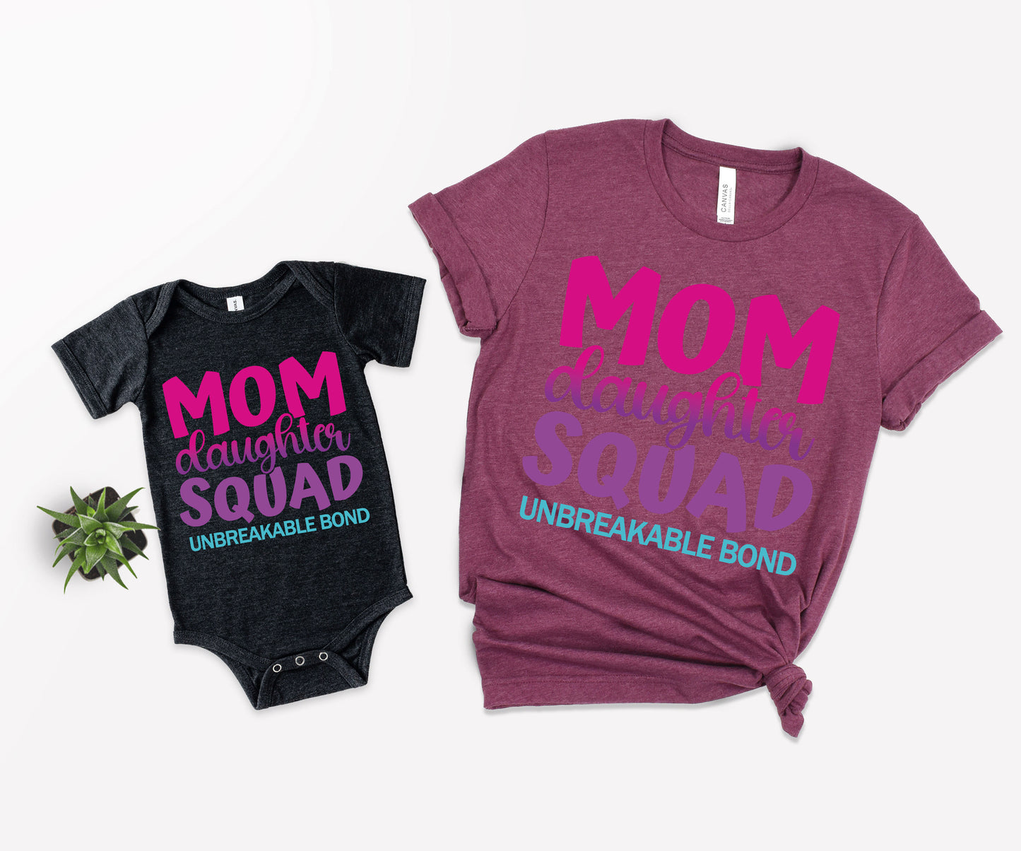 Mom Daughter Squad Shirts, A Mother and Daughter Bond Shirts, Mom Squad Shirts-newamarketing