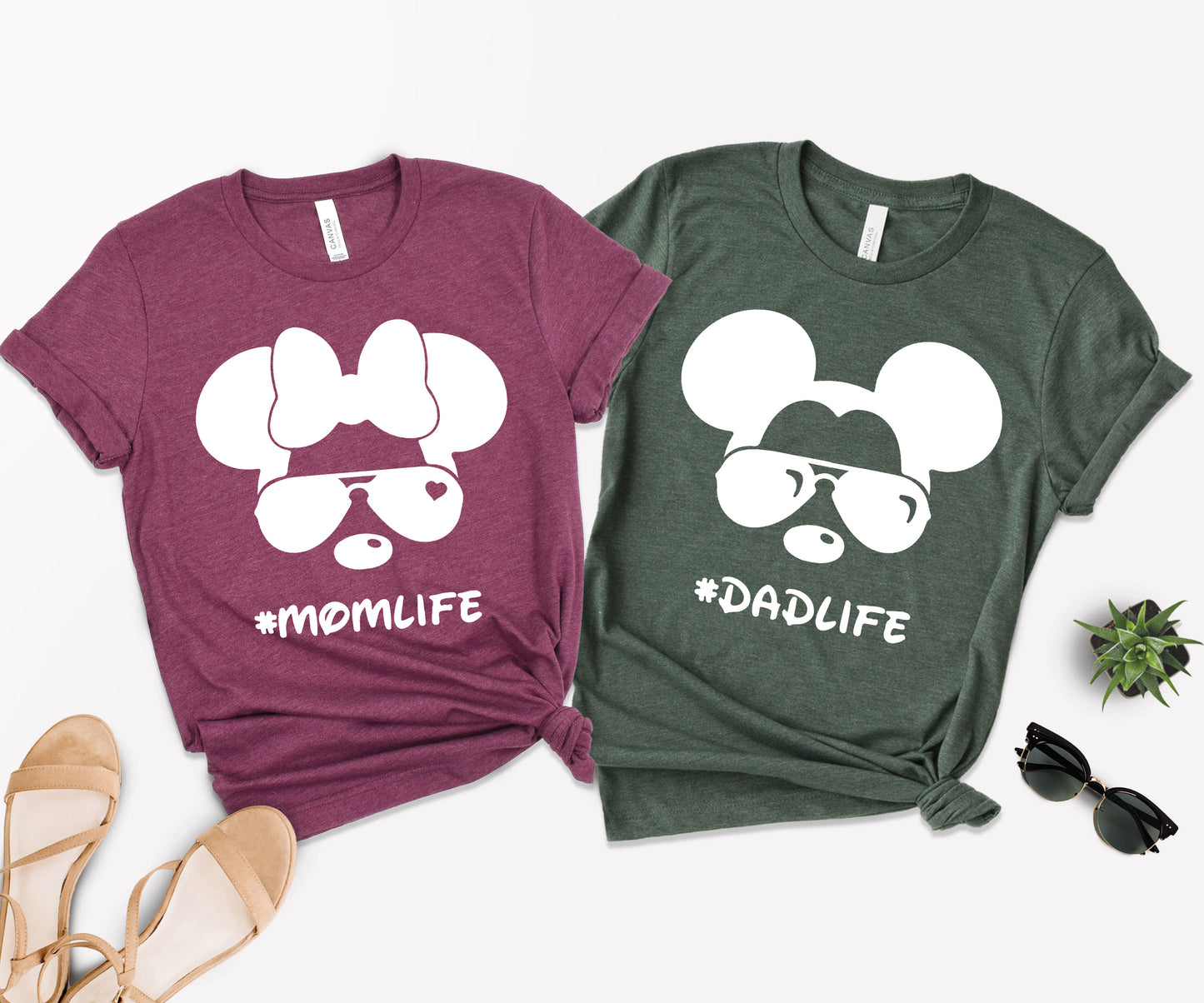 Mom and Dad Disney Shirts, Family Disney Matching Shirts, Disneyland Shirts-newamarketing