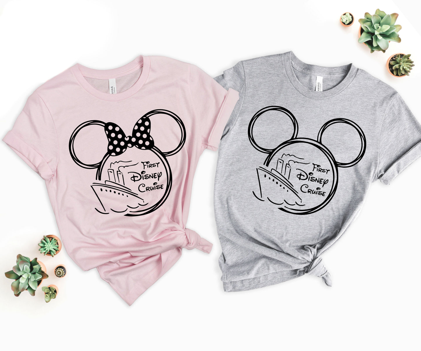 First Disney Cruise Shirt, Disney Family Vacation Shirts, Matching Cruise Shirts-newamarketing
