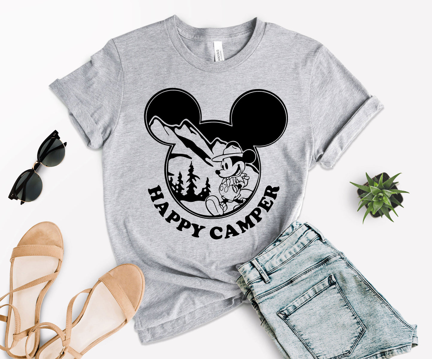 Happy Camper Shirt, Disney Camp Shirts, Camper Shirt-newamarketing
