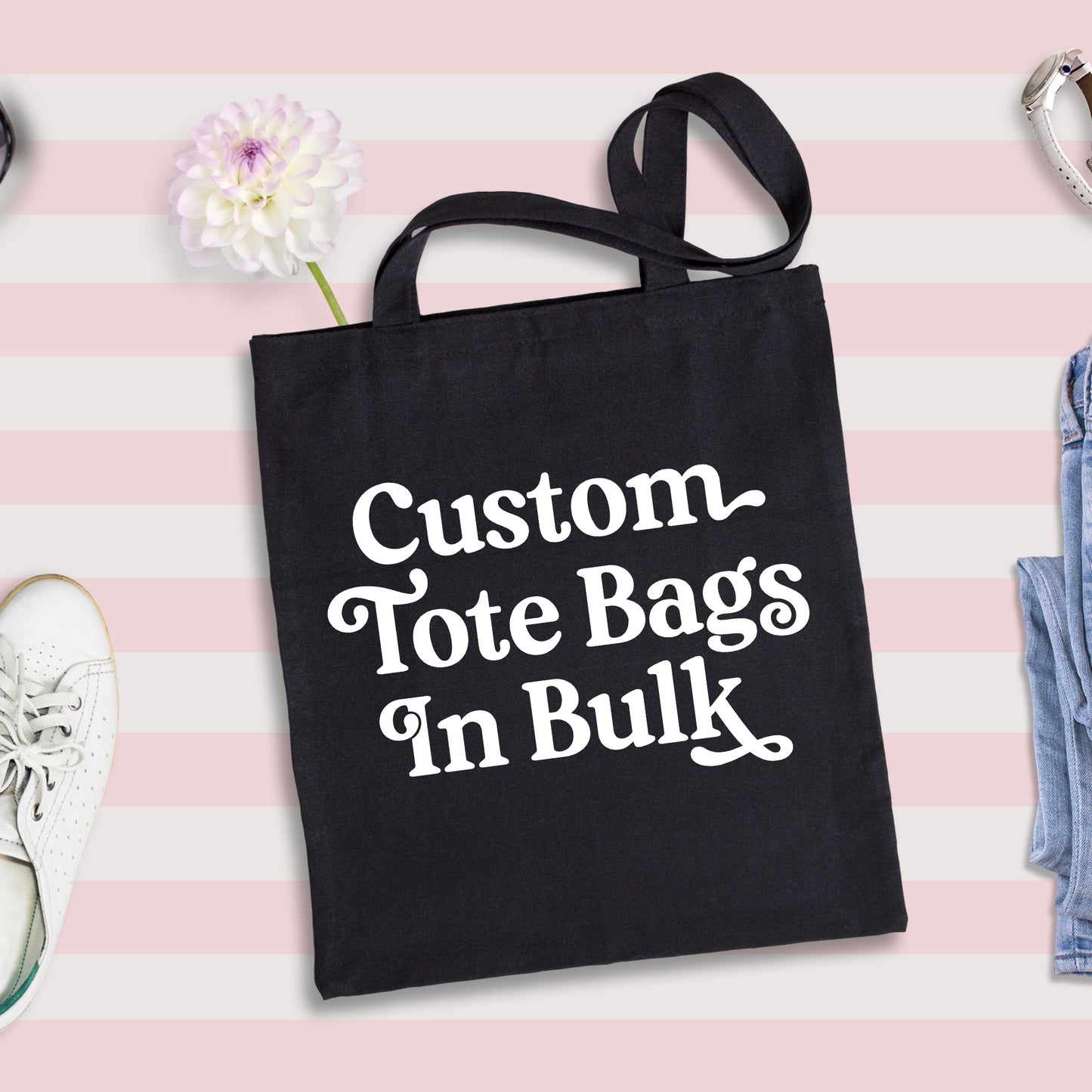Custom Tote Bags In Bulk, Personalized Tote Bags In Bulk, Bulk Custom Bags-newamarketing