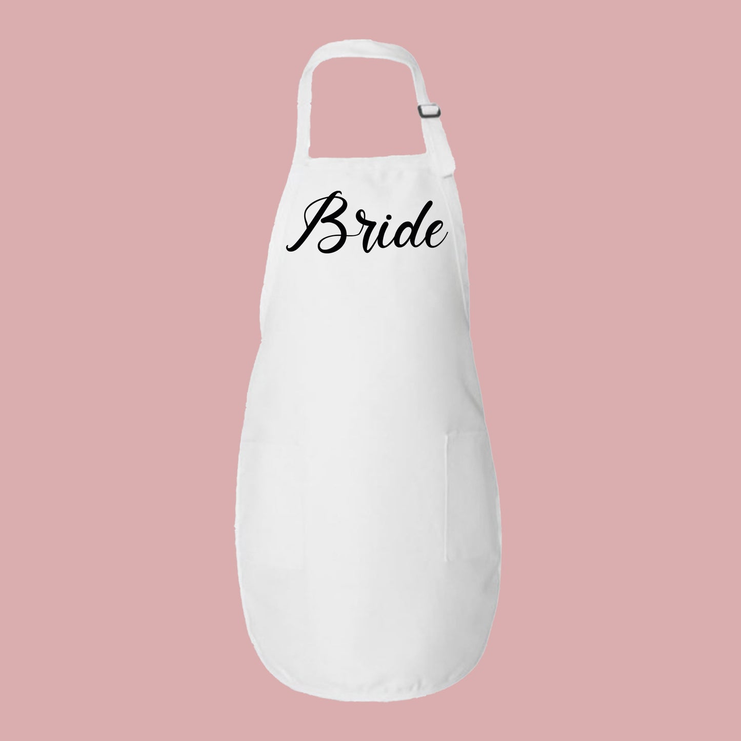 Cute Apron With Pockets, Bride To Be Apron, Wedding Shower Gift For Bride-newamarketing