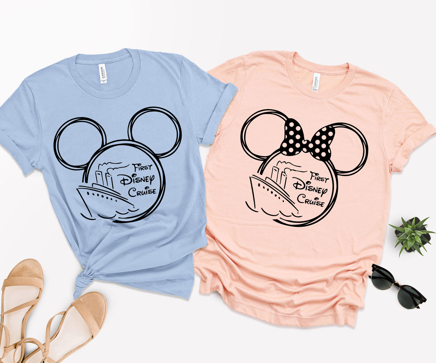 First Disney Cruise Shirt, Disney Family Vacation Shirts, Matching Cruise Shirts-newamarketing