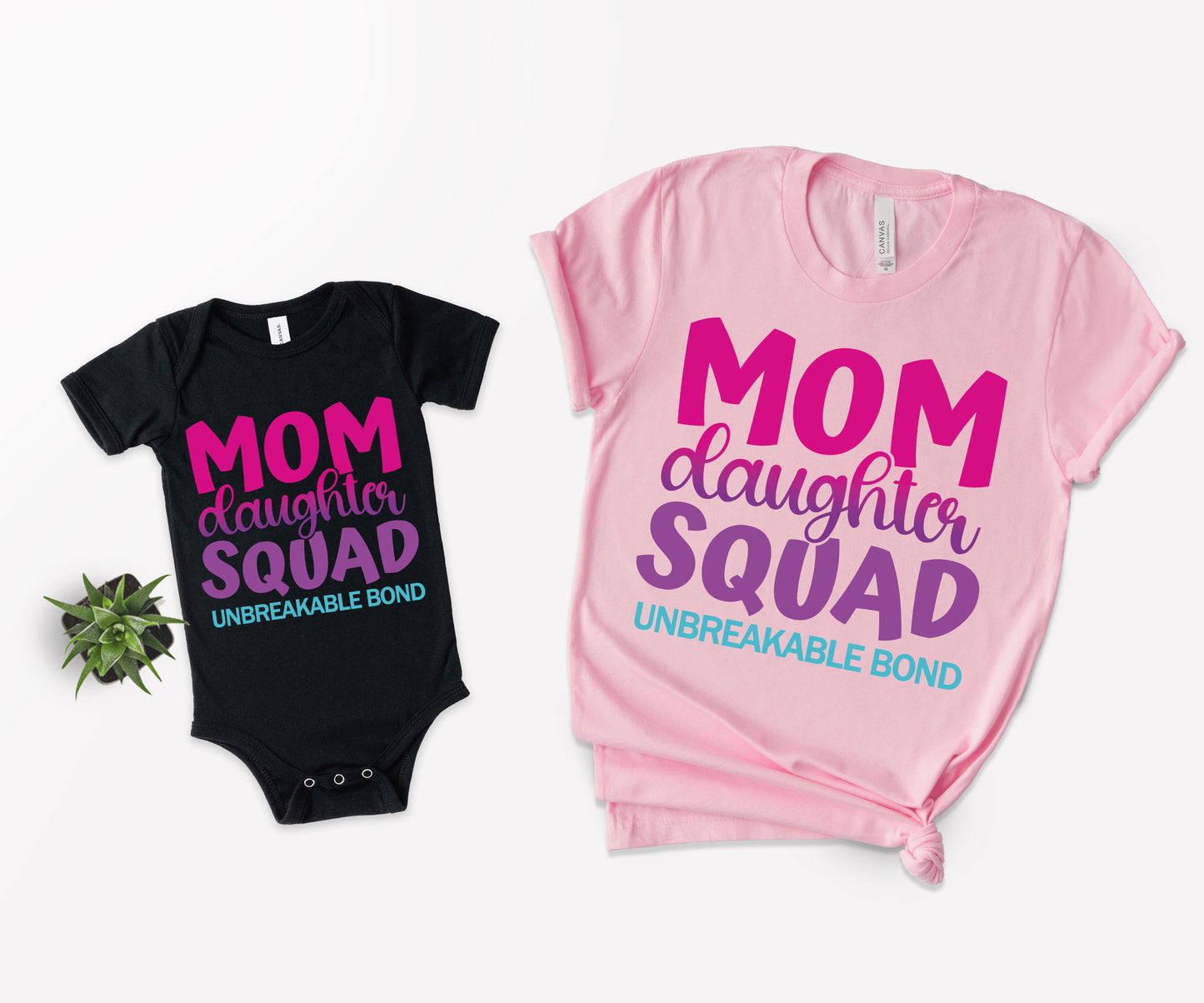 Mom Daughter Squad Shirts, A Mother and Daughter Bond Shirts, Mom Squad Shirts-newamarketing