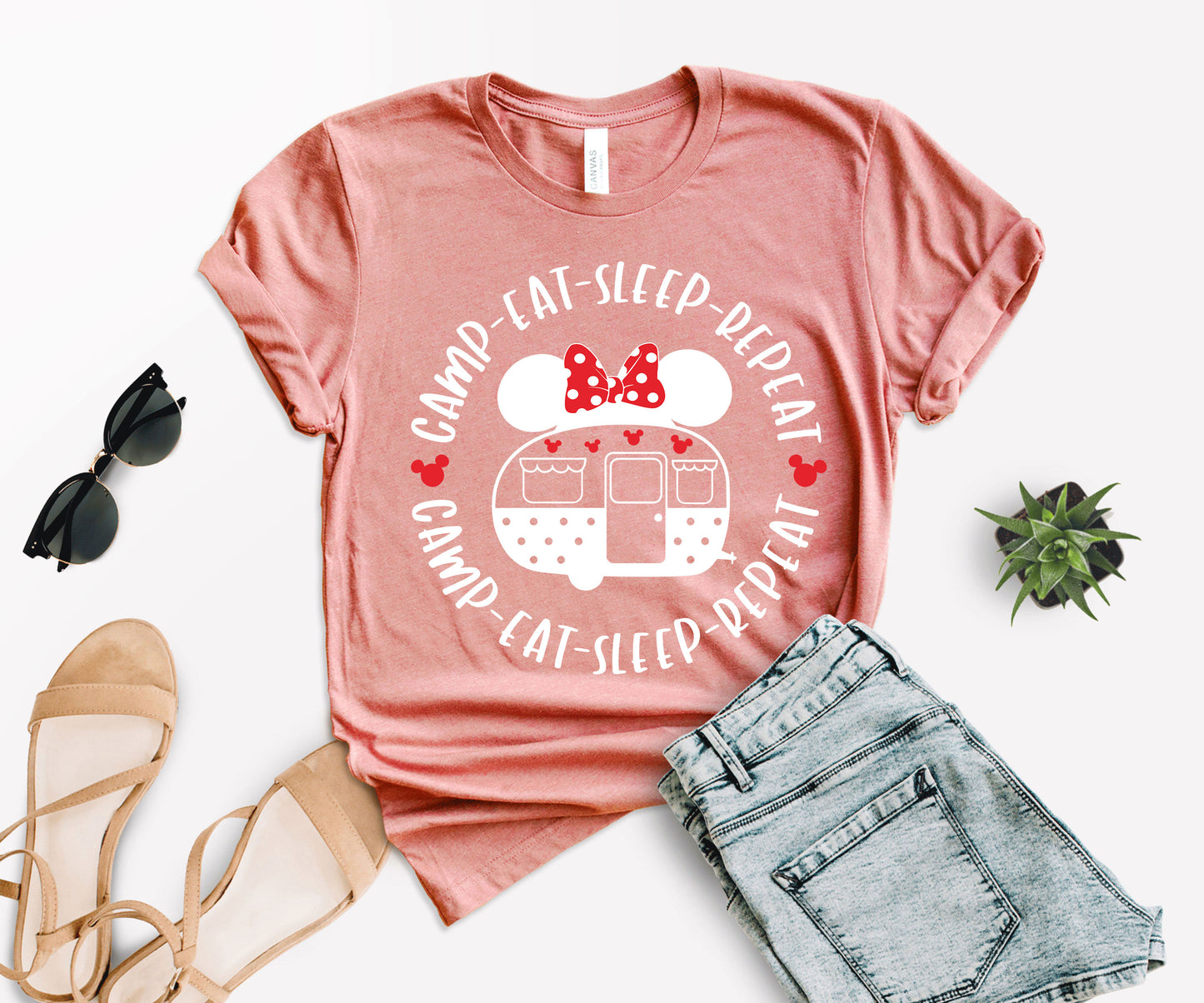 Disney Camping Shirt, Disney Vacation T-Shirts, Family Camp Shirts-newamarketing