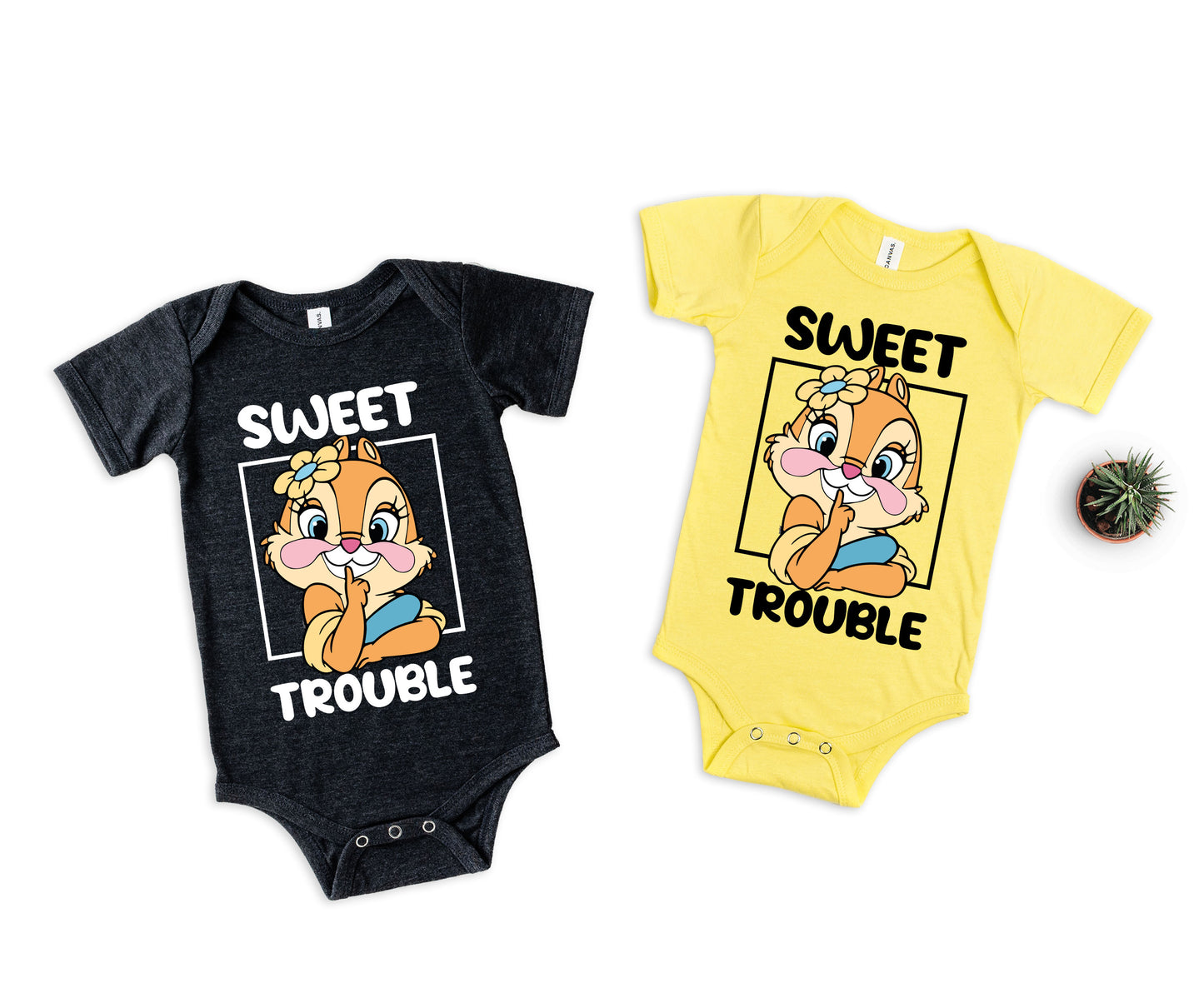 Sweet Trouble Shirts, Double Trouble Shirts, Disney Chip And Dale Shirts-newamarketing